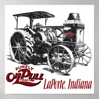 The OilPull Tractor Poster