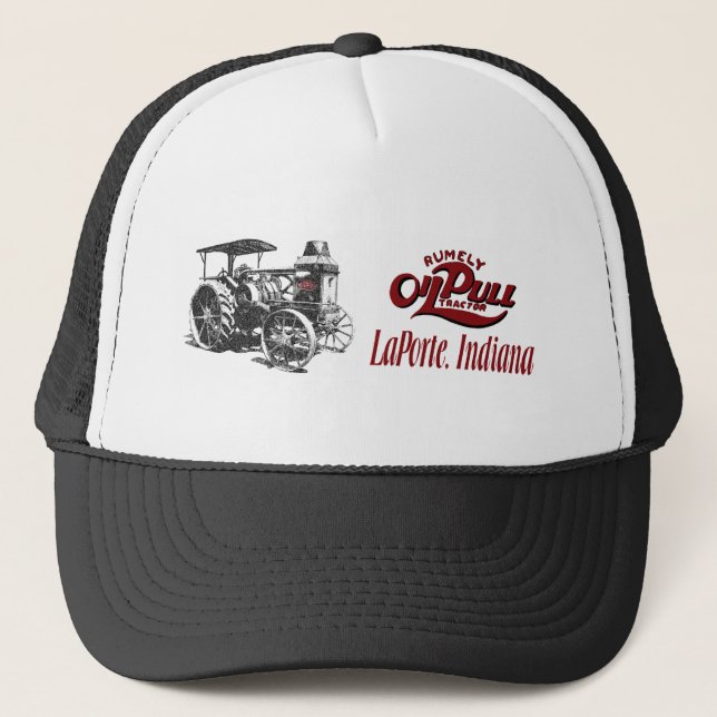 The OilPull Tractor Trucker Hat (Front)