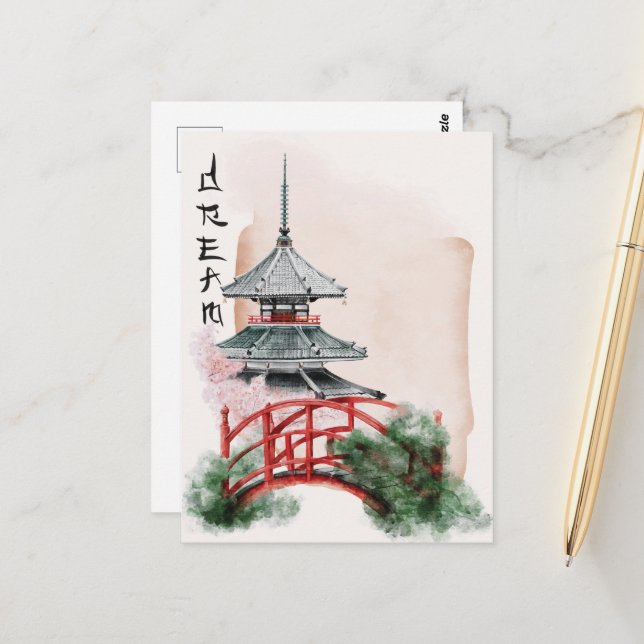 The Okinawa Series Design 10   Postcard (Front/Back In Situ)