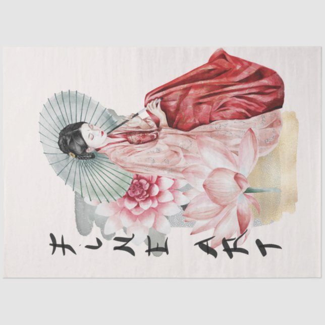 The Okinawa Series Design 15 Tissue Paper (Front)