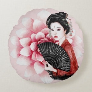 The Okinawa Series Design 34   Round Cushion