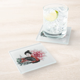 The Okinawa Series Design 36 Glass Coaster