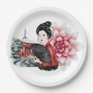 The Okinawa Series Design 36  Paper Plate