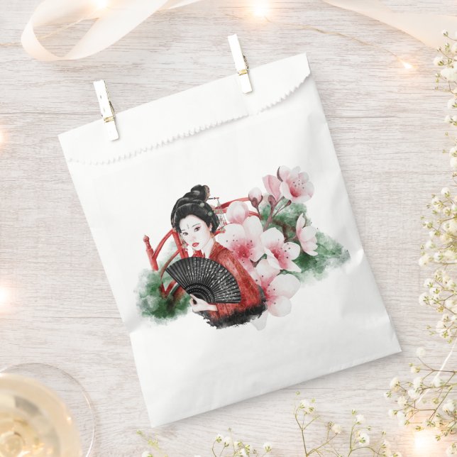 The Okinawa Series Design 38  Favour Bags (Clipped)