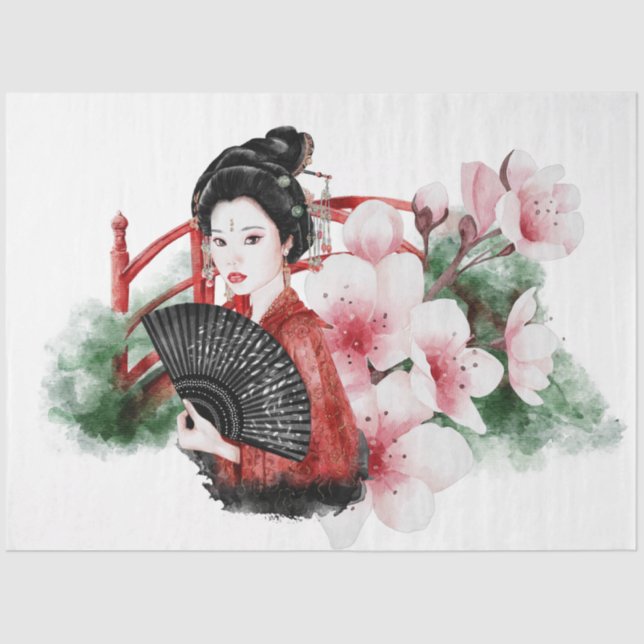 The Okinawa Series Design 38 Tissue Paper (Front)