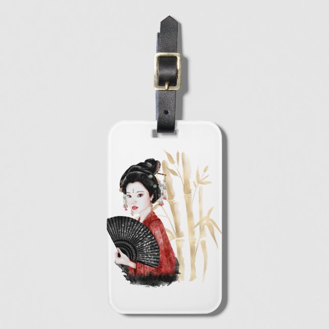 The Okinawa Series Design 39 Luggage Tag (Front Vertical)