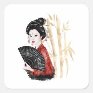 The Okinawa Series Design 39 Square Sticker