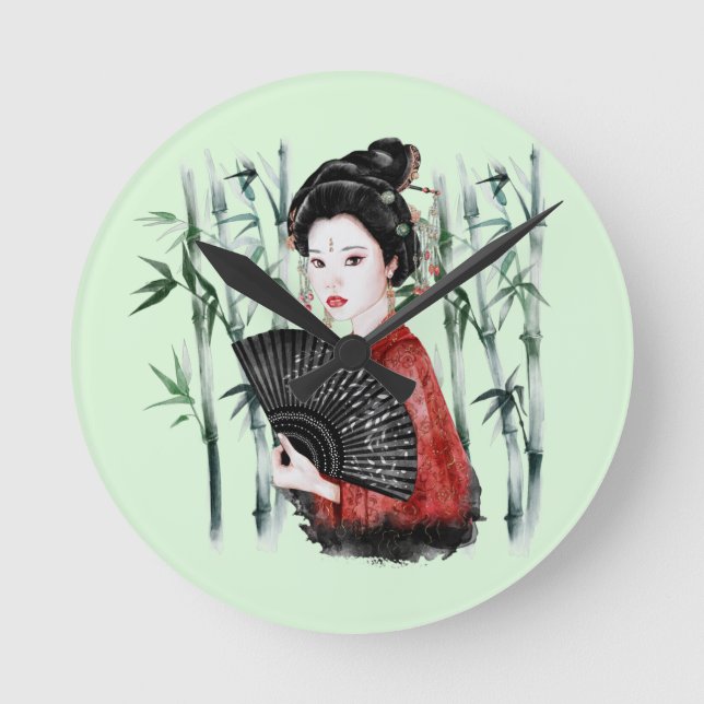 The Okinawa Series Design 40  Round Clock (Front)