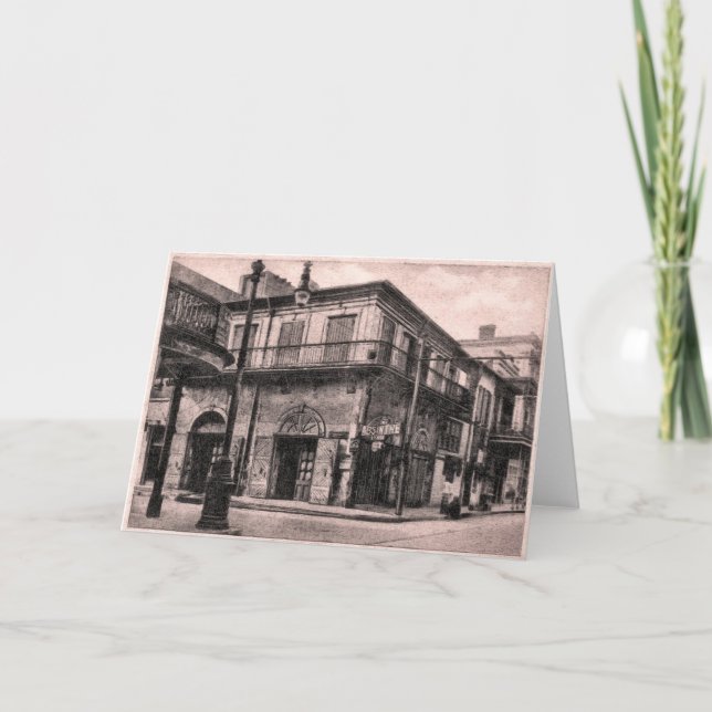 The Old Absinthe House Card (Front)