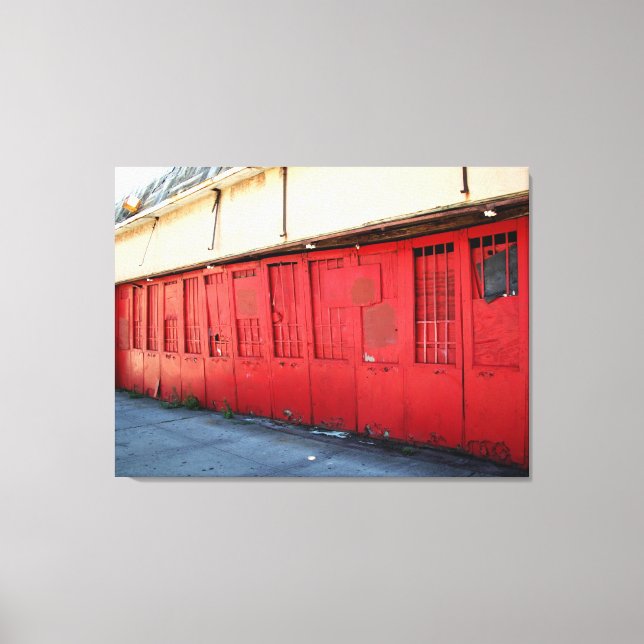 'The Old Arcade' Wrapped Canvas Print (Front)