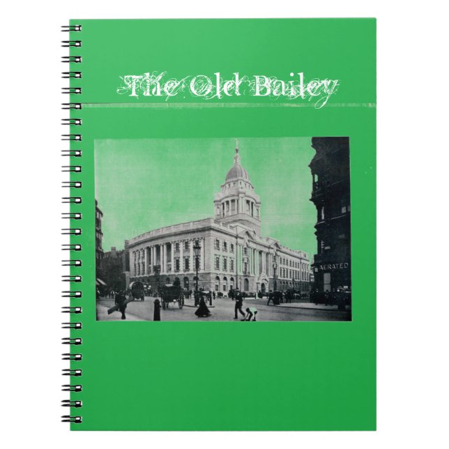 The Old Bailey, London Notebook (Front)