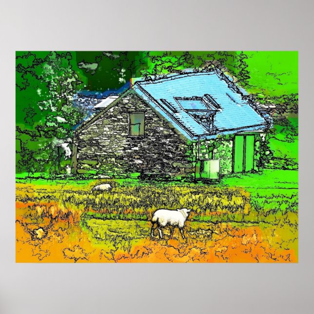 THE OLD BARN POSTER (Front)