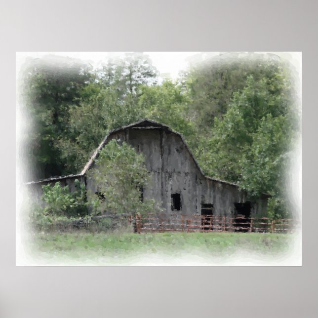 The Old Barn Print (Front)