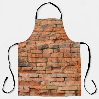 The old brick layerancient, antique, background, b apron