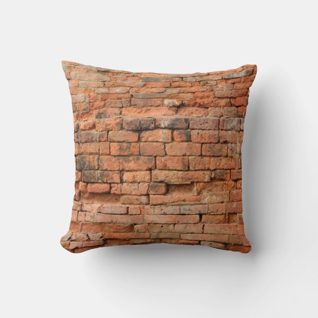 The old brick layerancient, antique, background, b cushion (Front)