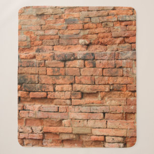 The old brick layerancient, antique, background, b sherpa blanket