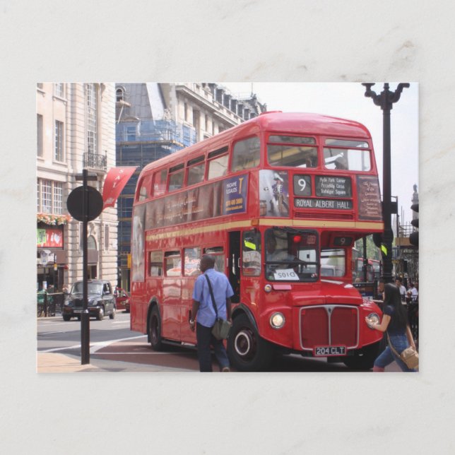 The old bus postcard (Front)