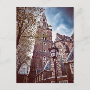 The Old Church, Amsterdam Postcard