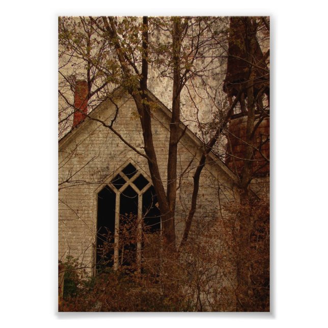 The Old Church Photo Print (Front)