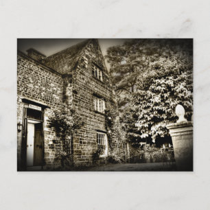 The Old Country House (B&W) Postcard