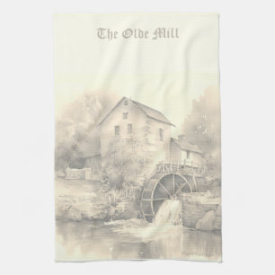 The Old Country Mill Kitchen Towel Customise