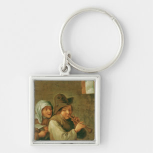 The Old Couple Key Ring