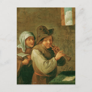 The Old Couple Postcard