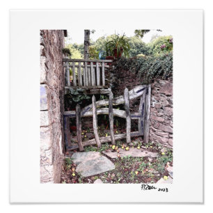 The Old Doori in the old world Photo Print