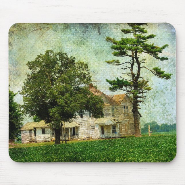 The Old Farm House Mouse Mat (Front)