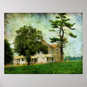 The Old Farm House Poster