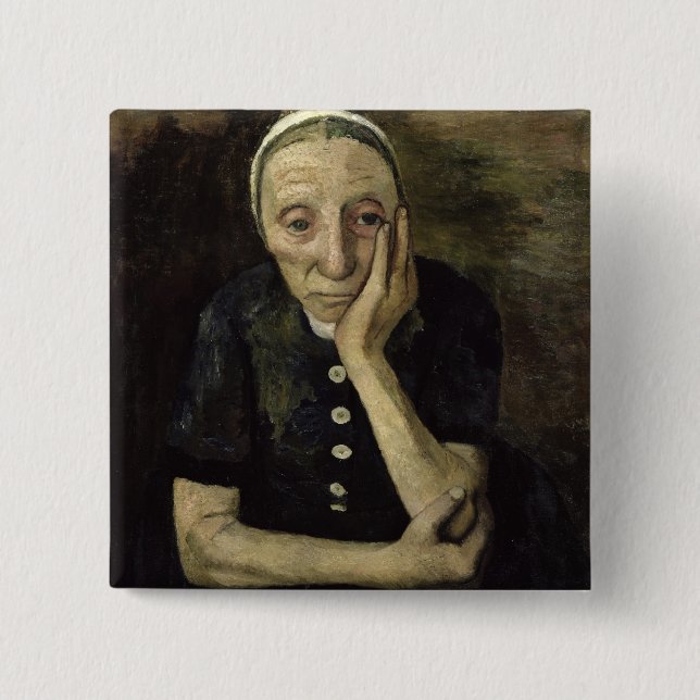 The Old Farmer, 1903 15 Cm Square Badge (Front)