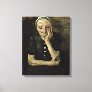 The Old Farmer, 1903 Canvas Print
