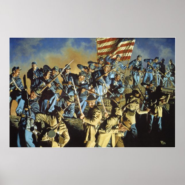 The Old Flag Never Touched the Ground Poster (Front)