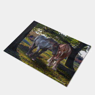 "The Old Friends" Doormat
