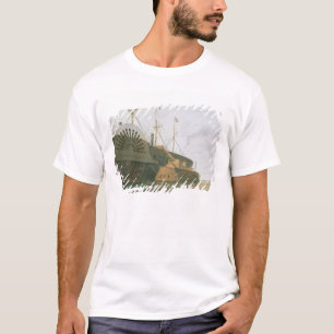 The Old Frigate HMS Agamemnon with her weight of c T-Shirt