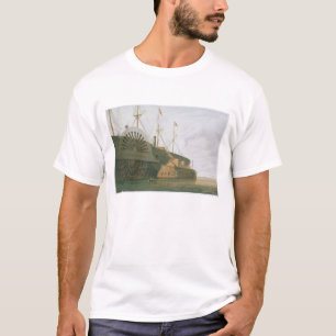 The Old Frigate HMS Agamemnon with her weight of c T-Shirt
