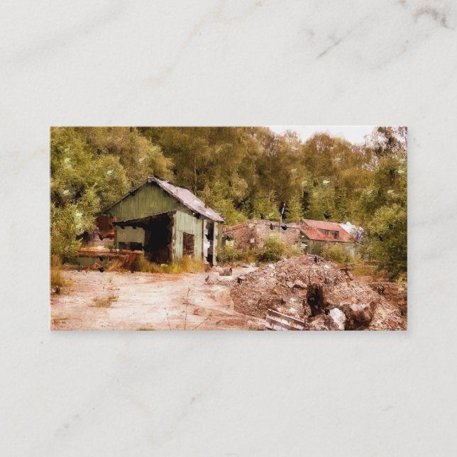 THE OLD GOLD MINE BUSINESS CARD (Front)