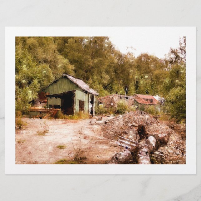 THE OLD GOLD MINE FLYER (Front)