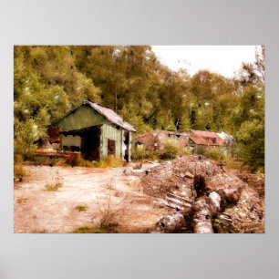 THE OLD GOLD MINE POSTER