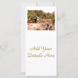 THE OLD GOLD MINE RACK CARD
