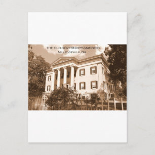 The Old Governor's Mansion, Milledgeville, Georgia Postcard