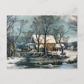 The Old Grist Mill Postcard