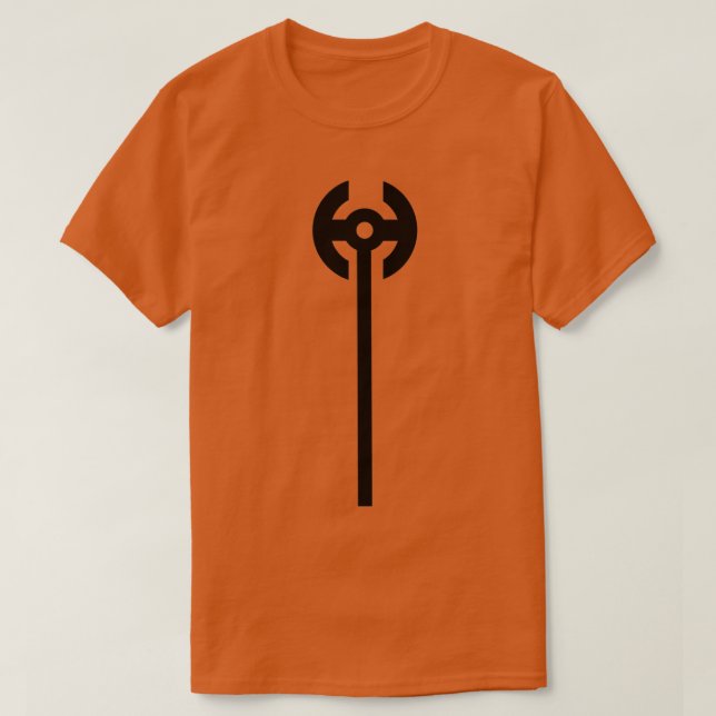 The Old Guard Andromaches Labrys Axe Weapon T-Shirt (Design Front)