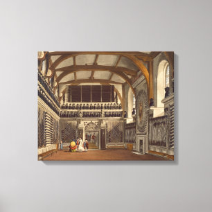 The Old Guard Chamber, The Round Tower, Windsor Ca Canvas Print
