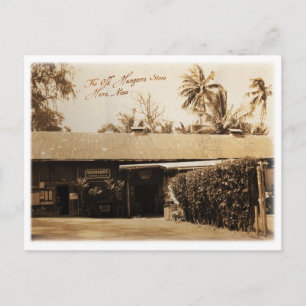 The Old Hasegawa Store on Maui Postcard