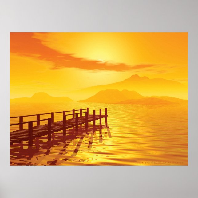 The Old Jetty Poster (Front)