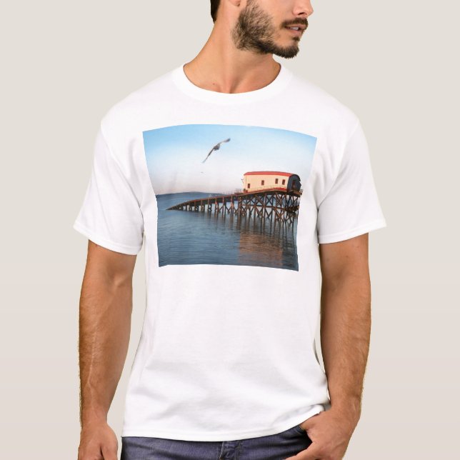 The Old Lifeboat Station at Tenby T-Shirt (Front)