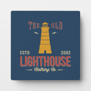 The Old Lighthouse Clothing Co. Plaque