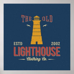 The Old Lighthouse Clothing Co. Poster