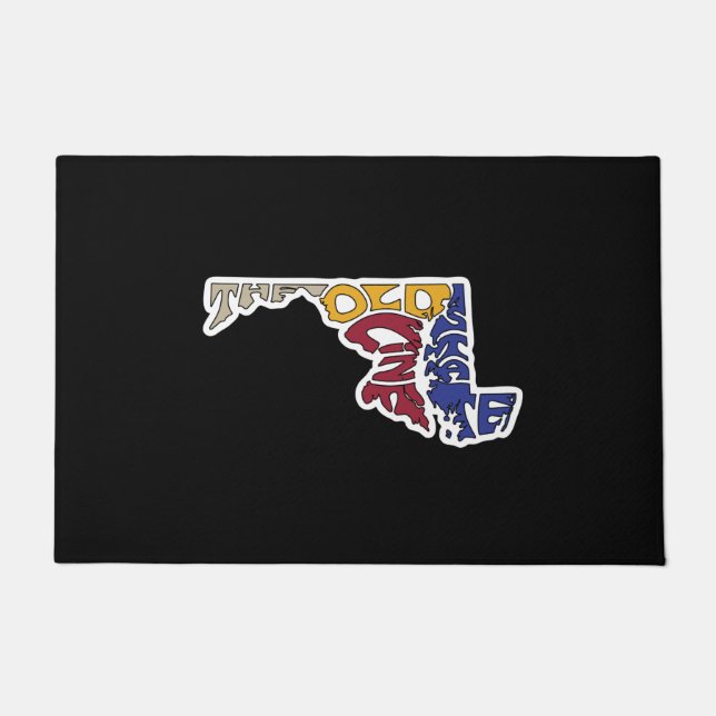 The Old Line State - Maryland Doormat (Front)